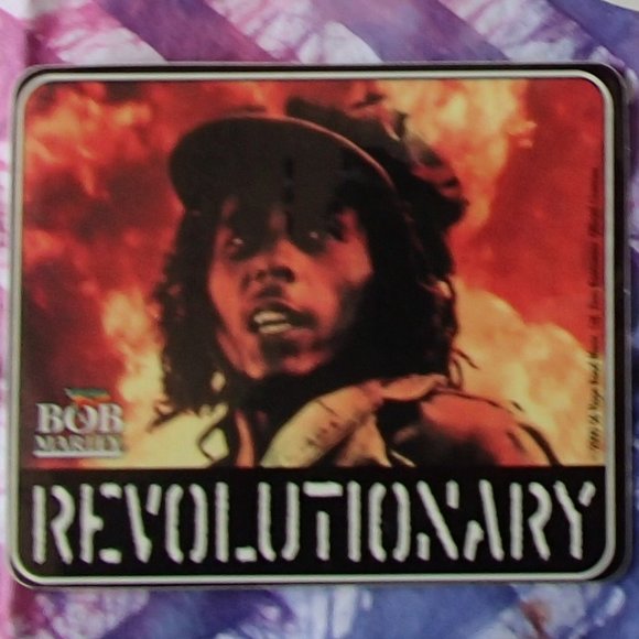 Bob Marley Revolutionary Vinyl Decal 2000 Out of Print Reggae Music Sticker - Picture 2 of 7
